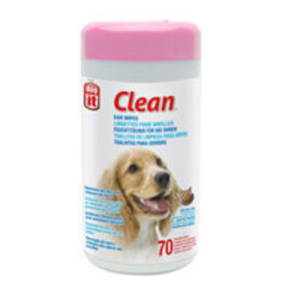 Dogit Dogit Clean Ear Wipes - 70 Unscented Wipes