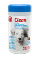 Dogit Dogit Clean Eye Wipes - 70 Unscented Wipes