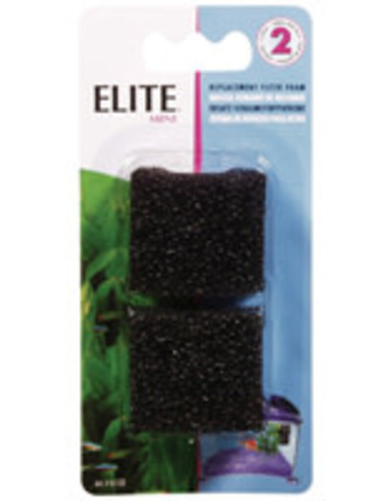 Elite Elite Replacement Mini Foam Filter Inserts - 2 pack