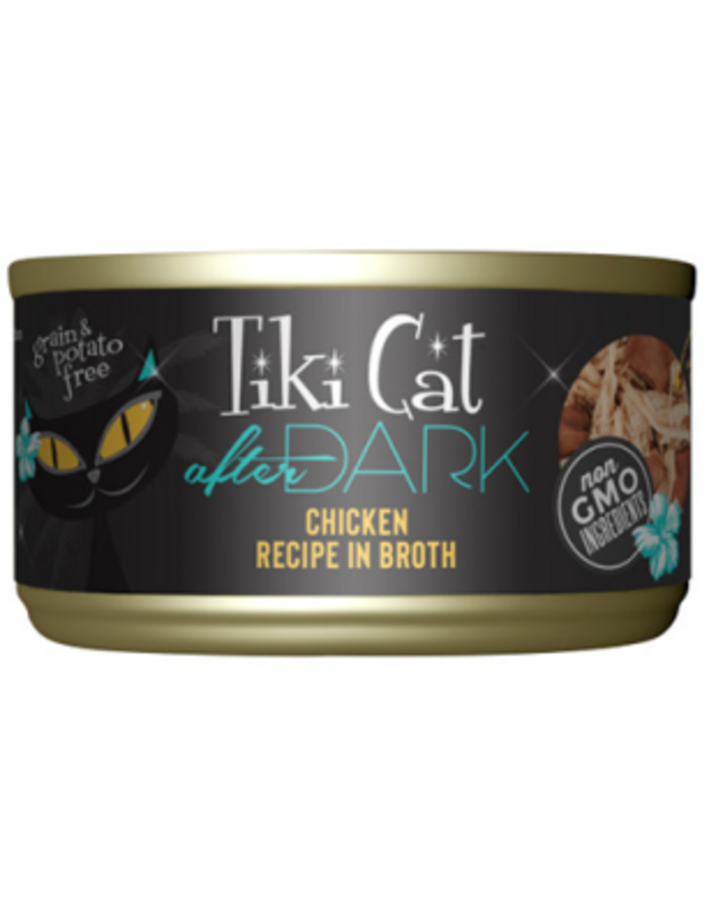 tiki Tiki Cat After Dark Chicken Recipe in Broth Wet Cat Food 2.8oz