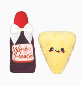 Hugsmart Hugsmart Meow Buddies Kitten Party - Cheese & Wine 2pk