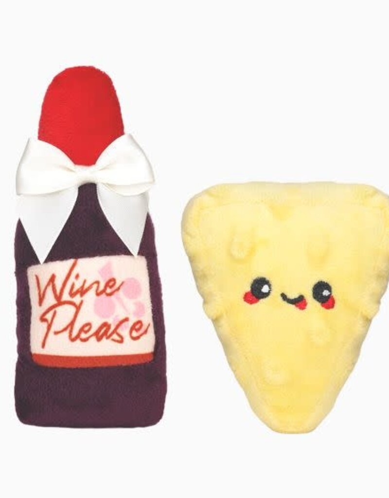 Hugsmart Hugsmart Meow Buddies Kitten Party - Cheese & Wine 2pk