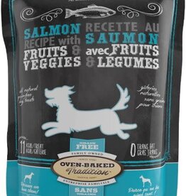 Oven Baked Tradition Grain Free Salmon Dog Treat 454g