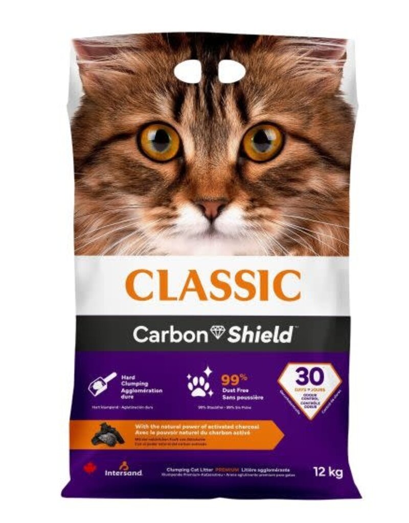 Intersand City Classic Premium Carbon Shield Clumping Litter 12kg