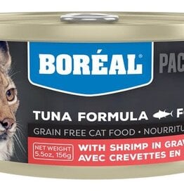 Boreal Tuna Red Meat in Gravy with Shrimp Cat Food 156g