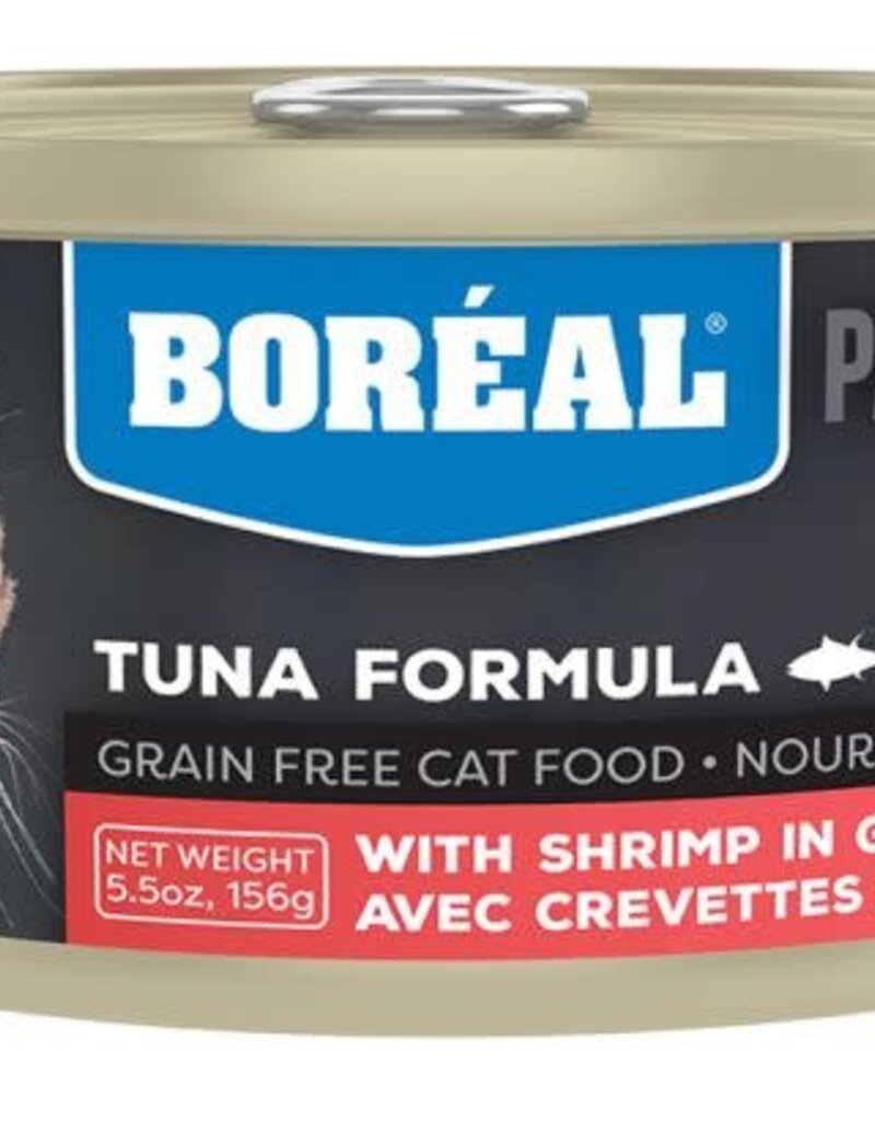Boreal Tuna Red Meat in Gravy with Shrimp Cat Food 156g