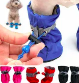 Wish Wish Waterproof Dog Booties 4pc. - Assorted Colors - XXS