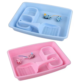 Temu Pawise 5pc Cat Starter Kit - Assorted Colours - 1 Kit