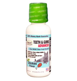 Liquid Vet Feline Teeth And Gums Advance Chicken Cat 8oz