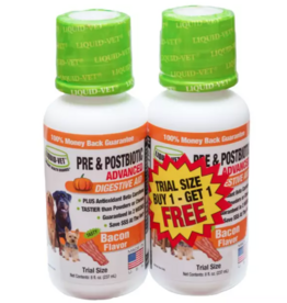Liquid Vet Liquid Vet Canine Pre & PostBiotic Advanced - Bacon Flavour 8oz (2 pk)