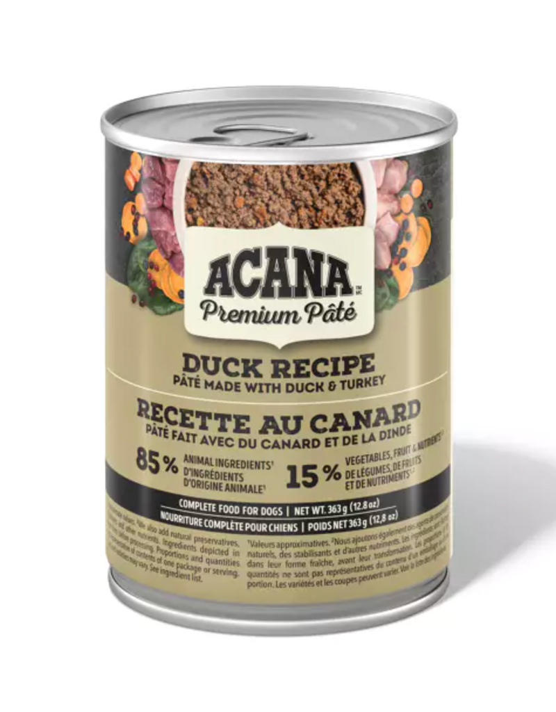 Acana Acana Premium Wet Dog Food Duck Recipe 363g
