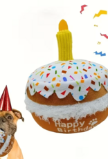 Temu Happy Birthday Cake Squeaky Dog Toy