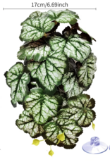 Temu Artificial Reptile Plant - Fern & Monstera - Green