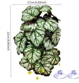 Temu Artificial Reptile Plant - Fern & Monstera - Green