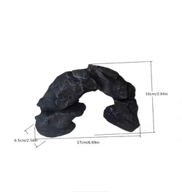 Temu Rock Arch Aquarium Ornament 1pc