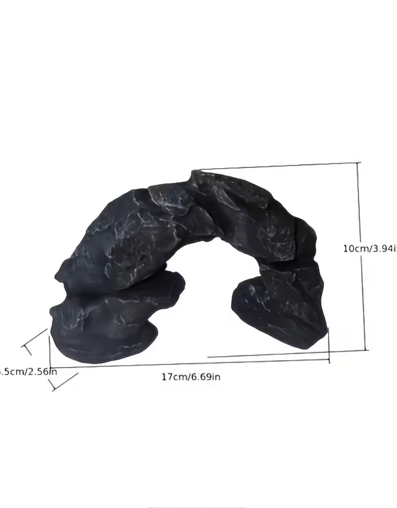 Temu Rock Arch Aquarium Ornament 1pc