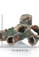 Temu Tree Root Aquarium Cave with Tank Cleaning Cloth - 2 pc Set