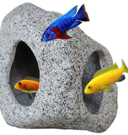 Temu Aquarium Hideaway Rock Cave 1pc