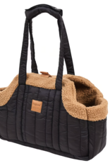 Doglemi Doglemi Open-Style Winter Pet Carrier Bag - Black