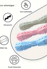 Temu Dog Chew Stick Dental Toy - Assorted Colours 1pc