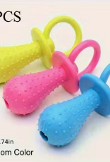 Temu Puppy Chew Toys - Dumbbell - Assorted Colours 1pc