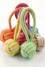 Temu Dog Rope Toy with Knot - Assorted Colours 1pc.