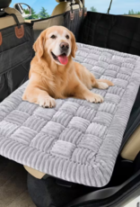Temu Rectangular Plush Pet Blanket for Cars - Assorted Colours