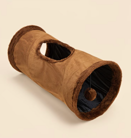 Temu Cozy Collapsible Cat Tunnel - Assorted Colours 1pc