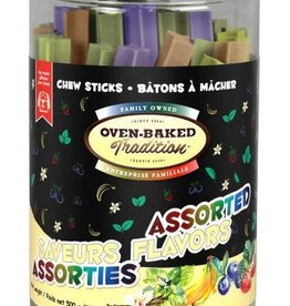 Bulk - Oven-Baked Chew Sticks - Assorted Flavours - 1pc.