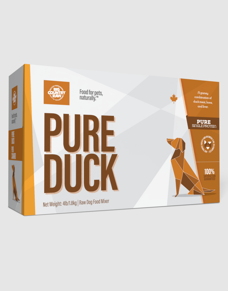 Big Country Raw Big Country Raw Pure Duck Carton 4lb