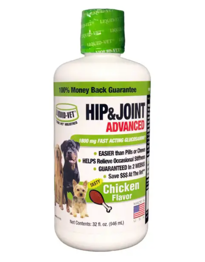 Liquid Vet Liquid-Vet Canine Hip & Joint Advanced - Chicken Flavour 32oz