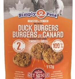 Simply Pets Simple Pets All Natural Treats - Duck Bangers 112g