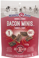 Simply Pets Simple Pets All Natural Treats - Bacon Minis 112g