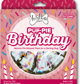 Lazy Dog Lazy Dog The Original 6" Pup-Pie - Happy Birhtday - Pink