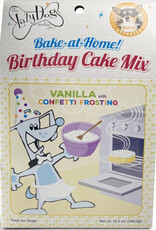 Lazy Dog Lazy Dog Birthday Cake Mix - Vanilla with Frosting & Sprinkles 340g