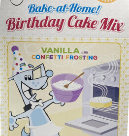 Lazy Dog Lazy Dog Birthday Cake Mix - Vanilla with Frosting & Sprinkles 340g