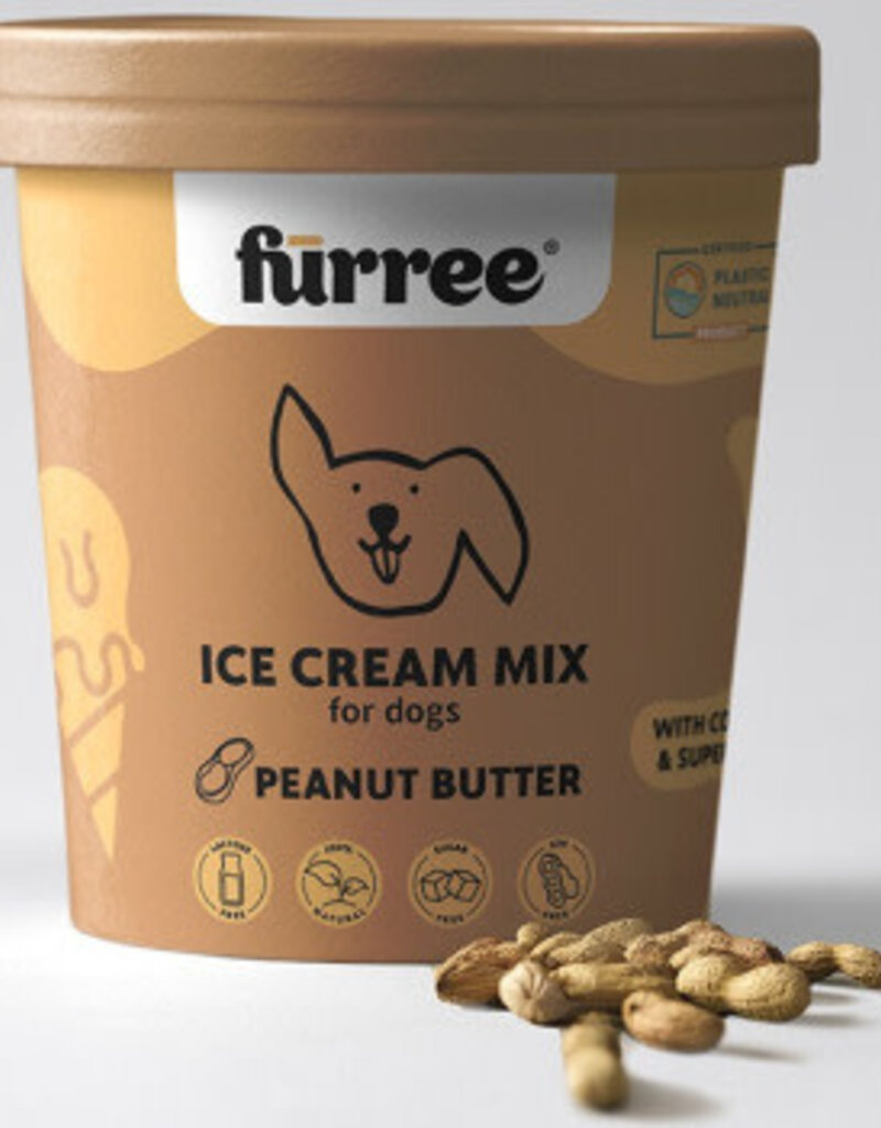 Furree Furree Ice Cream Mix for Dogs - Peanut Butter - 60g