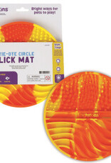 Brightkins Brightkins Lick Mat - Tie Dye Circle