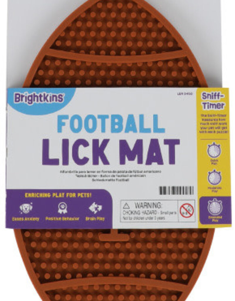 Brightkins Brightkins Lick Mat - Football