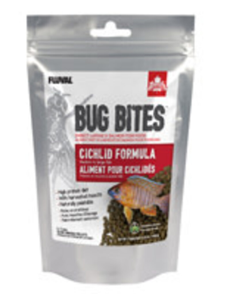 Fluval Fluval Bug Bites Cichlid Formula - Medium to Large Fish - 5-7 mm pellets - 450g