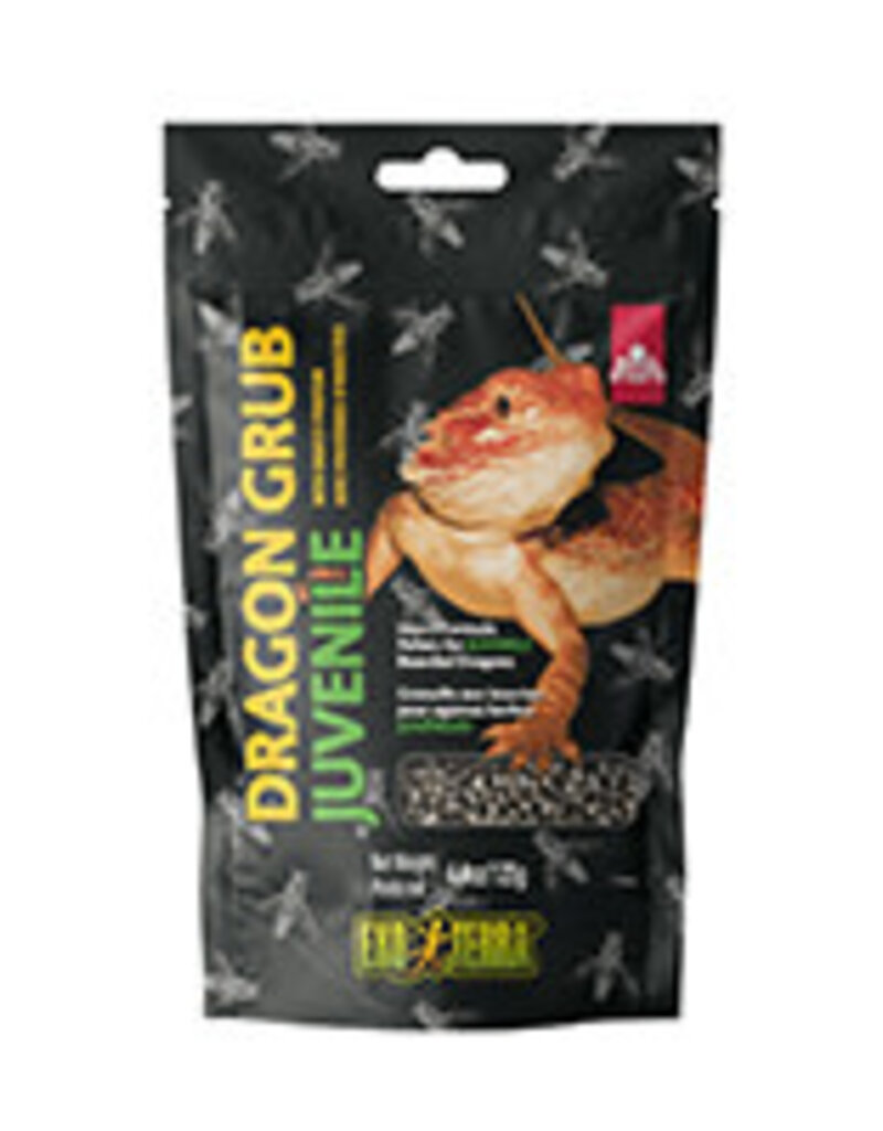 Exo Terra Exo Terra Dragon Grub Insect Formula Pellets for Juvenile Bearded Dragons - 125 g (4.4 oz)