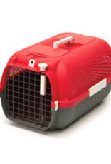Catit Catit Cat Carrier - Medium - Cherry Red - 22 x 14.8 x 12 in