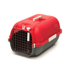 Catit Catit Cat Carrier - Medium - Cherry Red - 22 x 14.8 x 12 in