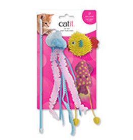 Catit Catit Cat Toy - Sea Animal Set - 3-pack