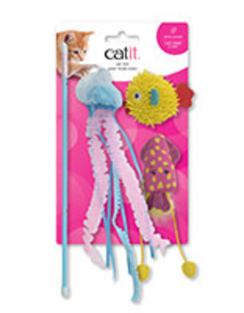 Catit Catit Cat Toy - Sea Animal Set - 3-pack