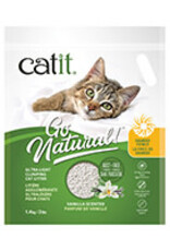 Catit Catit Go Natural! Ultra-Light Clumping Cat Litter - Vanilla - 1.4 kg (3 lbs) Bag