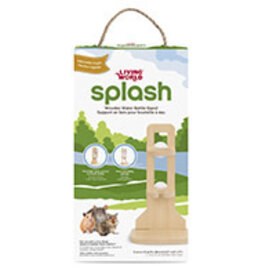 Living World SPLASH Wooden Water Bottle Stand - 14 x 12 x 28 cm