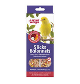 Living World Sticks - Canary Treat - Fruit Melody - 2 pieces - 60 g (2.1 oz)