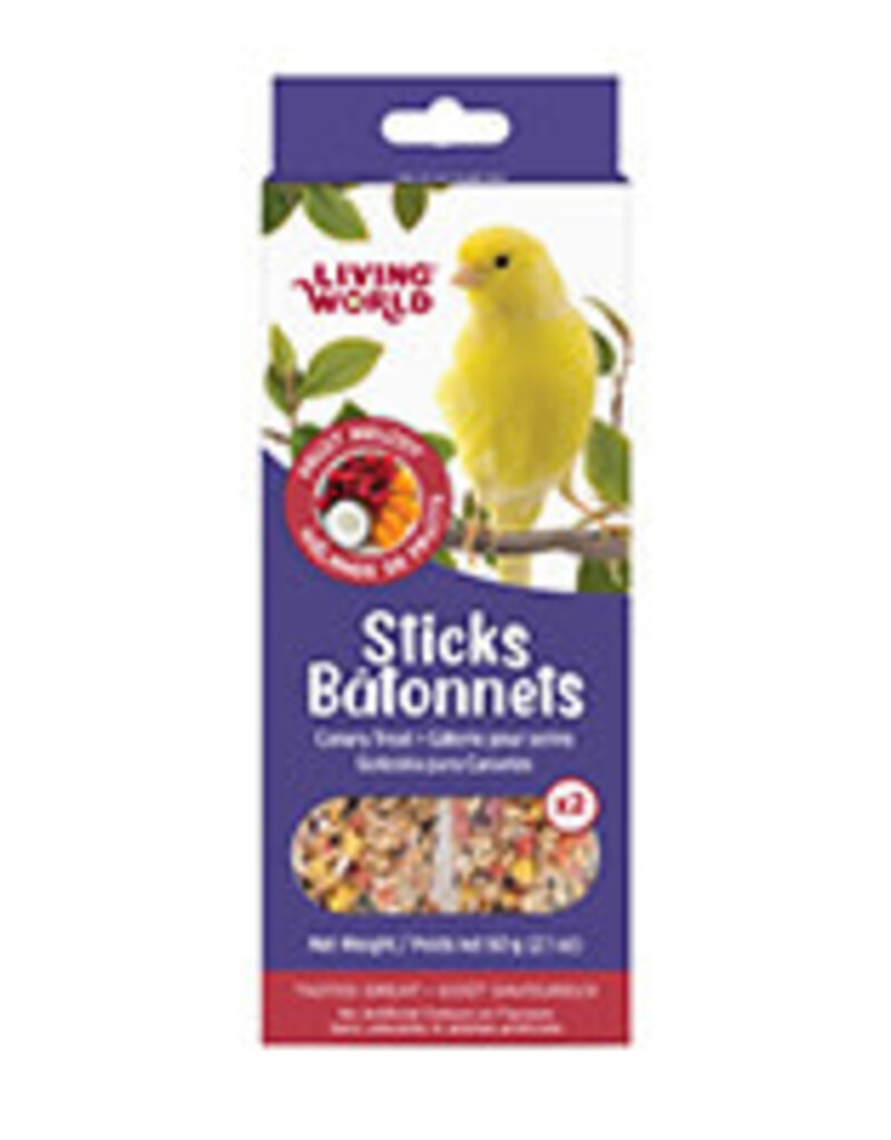 Living World Sticks - Canary Treat - Fruit Melody - 2 pieces - 60 g (2.1 oz)