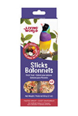 Living World Sticks - Finch Treat - Fruit Melody - 2 pieces - 60 g (2.1 oz)